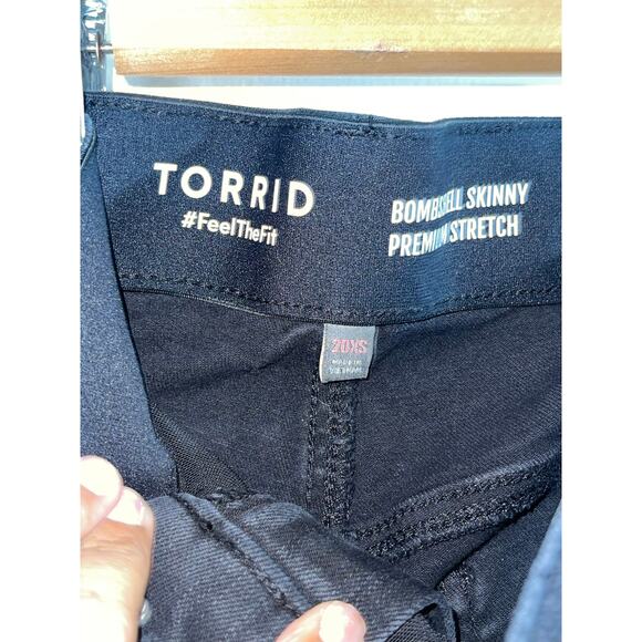 Torrid Bombshell Premium Stretch Skinny Jean 20XS - Picture 5 of 6